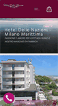 Mobile Screenshot of hoteldellenazioni.it